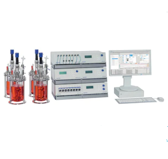 德國(guó)艾本德Eppendorf,DASGIP? Parallel Bioreactor System, 適用細(xì)胞培養(yǎng)，最大 50?sL/h 通氣, 12 罐體系統(tǒng)，臺(tái)式罐體