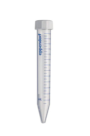 艾本德Eppendorf Conical Tubes, 15 mL, 無菌、無熱原, 無RNase和DNase, 無DNA, 無色, 500 個 (10 包 × 50 個)貨號 0030122151